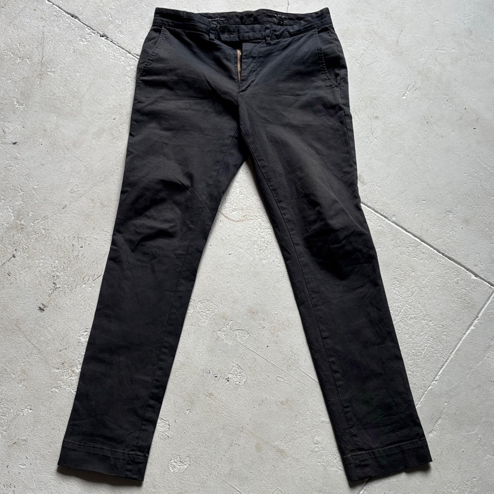 Black  Kai D Utility Straight-Leg Pants Size 30